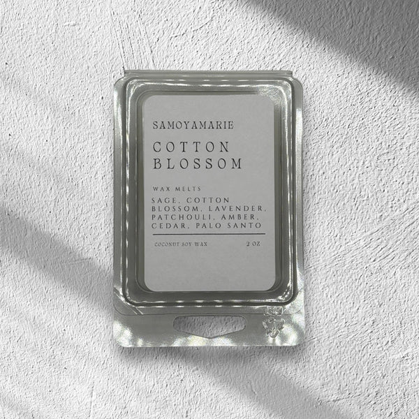 Cotton Blossom Wax melts - SAMOYAMARIE